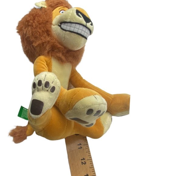 Dreamworks Madagascar Alex the Lion Plush Stuffed Animal Toy 10" - Picture 4 of 4